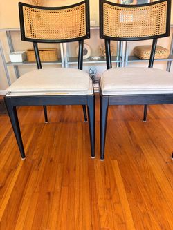 Crate & Barrel chairs
