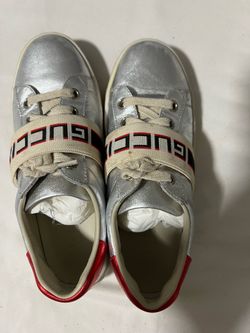 Kids Gucci Leather Sneakers