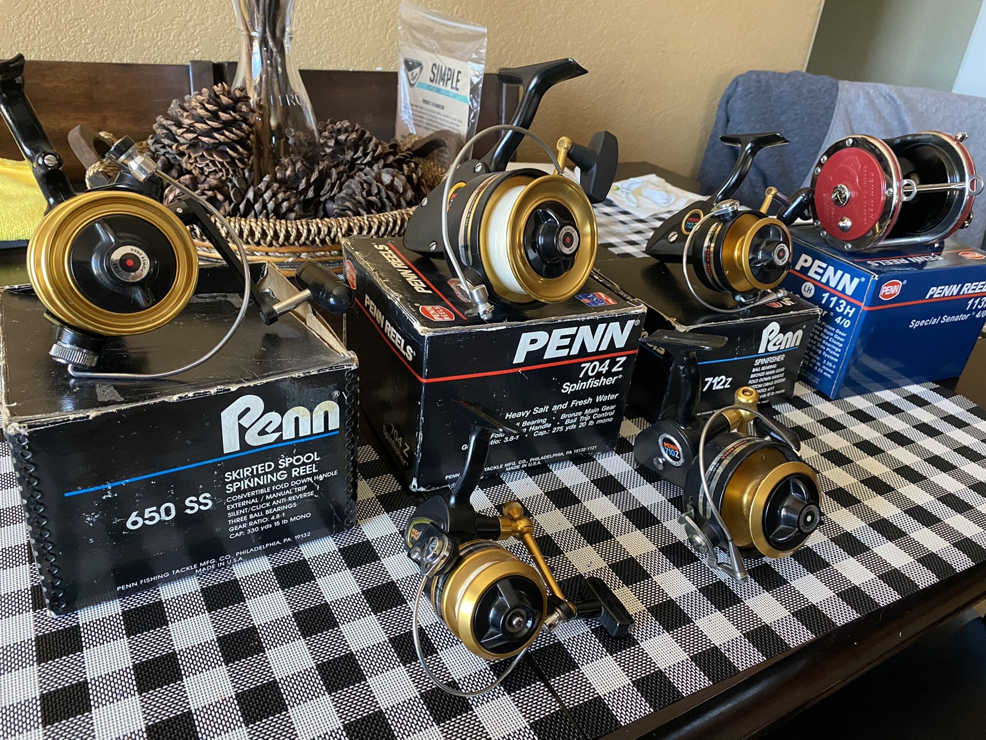 PENN SPINNING FISHING REELS MADE IN USA For Sale In Hughson CA OfferUp