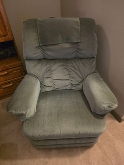 LA-Z-BOY Swivel, Rocking, Recliner - Color Blue