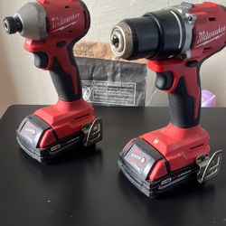 Driver And Impact Driver Plus M 18 Batteries 