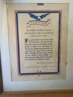 War Bond Poster