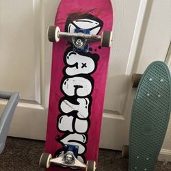 Skateboards complete deck and penny board (Both included)