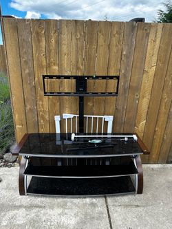 Entertainment Stand with TV Mount