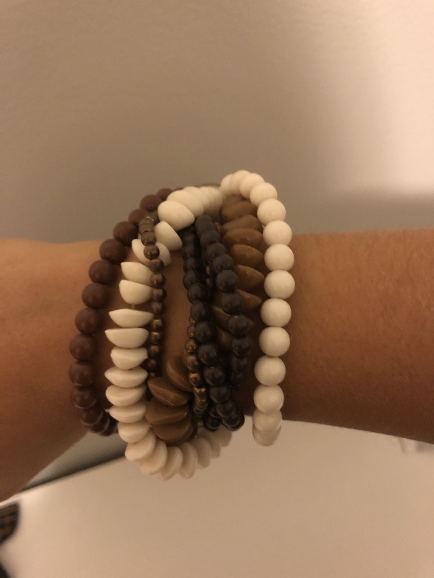 Brown Bracelet Set