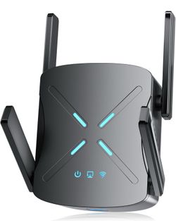 2026 WiFi Extender Signal Booster, 10X Faster WiFi 6 Extender