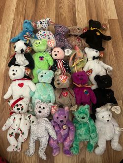 Beanie Babies Bear lot