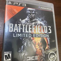 Battlefield 3 Limited Edition III Sony Playstation 3 PS3 EX condition