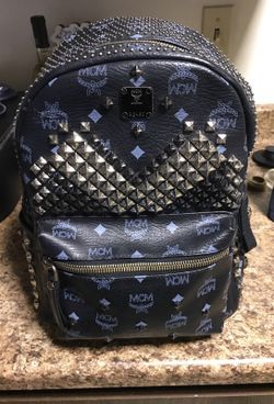 Unused Mcm backpack rhinestone, just bag by itself authentic 100% real