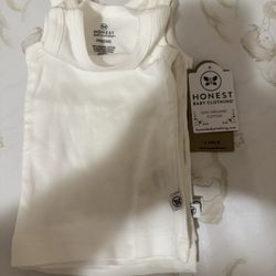 Honest Baby Vest Size P 