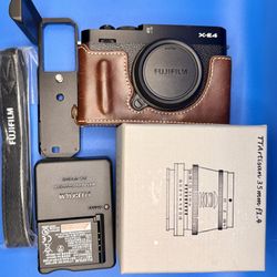 📸 Fujifilm X-E4 Digital Mirrorless camera with 35mm f1.4 lens