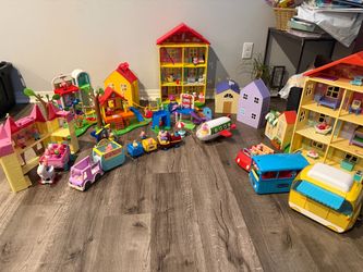Peppa pig toys lot