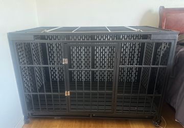 54 INCH HEAVY DUTY DOG CRATE