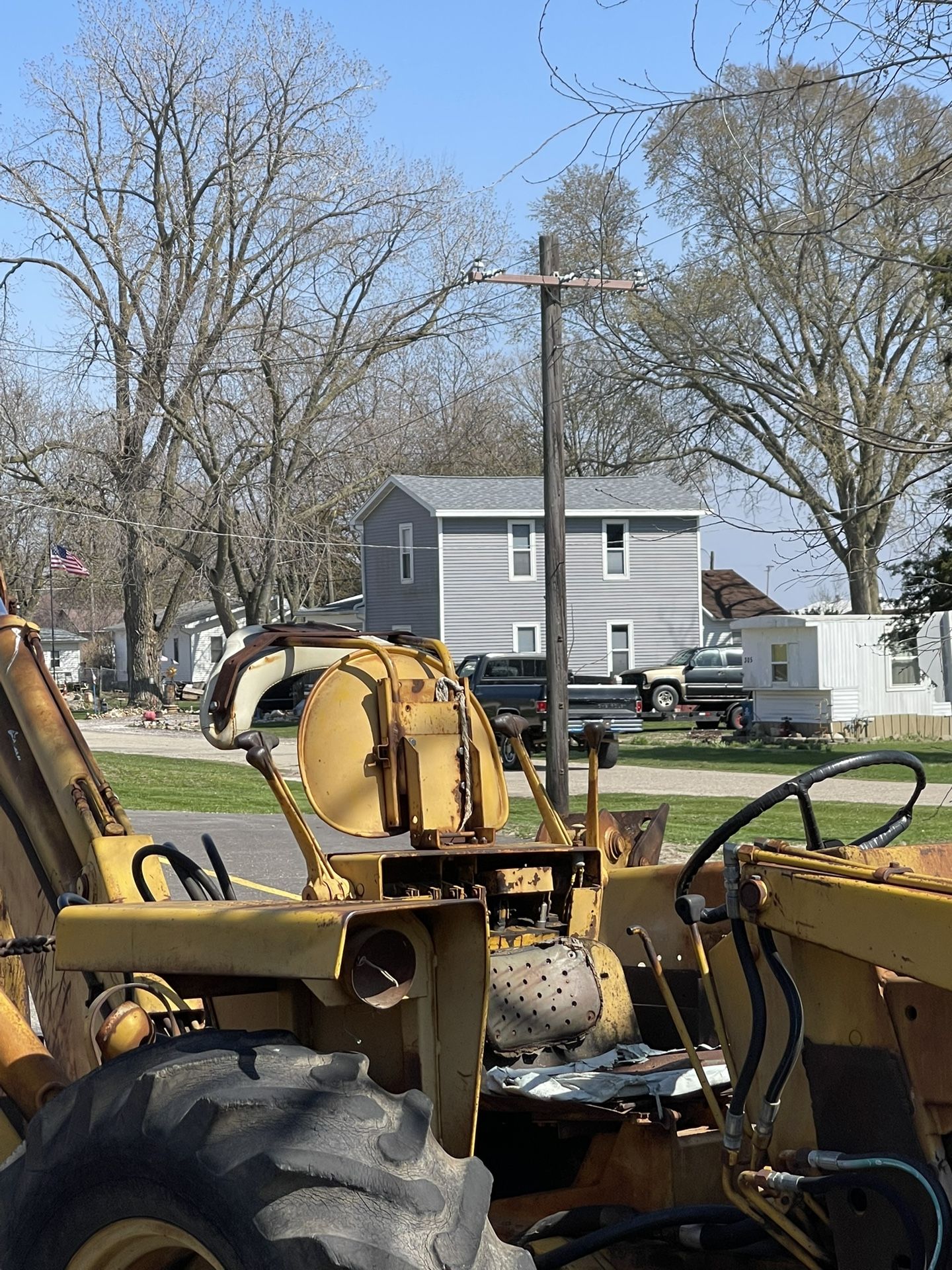 International Backhoe