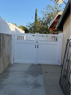 Vinyl doors