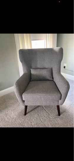 Gray modern chair