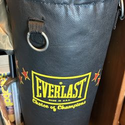 Everlast Punching bag Like new