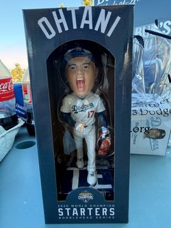 Shohei Ohtani Dodgers 2025 World Champion Bobblehead