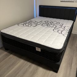 Queen Size Mattress Pillow Top New 12"