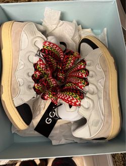 Lanvin curb sneakers