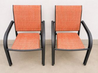 Pair Of Stylish Outdoor Patio Chairs