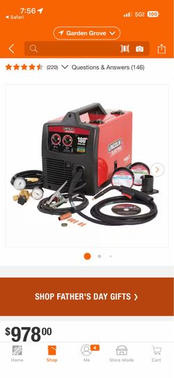 Lincoln Weldpak 180