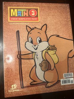 BJU Press Math 3 Student Manipulatives Packet
