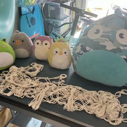 Squishmallow Collection with Hammock 