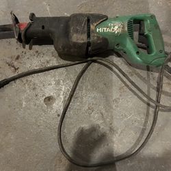Hitachi Sawzall Reciprocating Saw