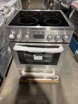24” brand new glass top electric stove