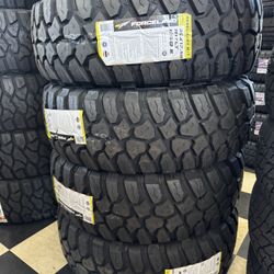 💯📲35x12.50R17 Forceland Mt Vendo Set De Llantas Nuevas 