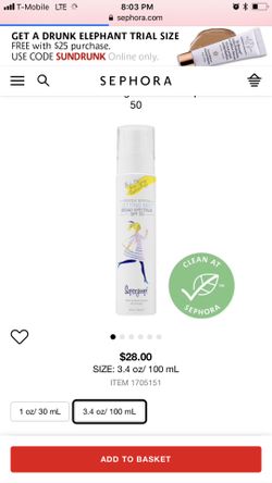 Setting spray Make up