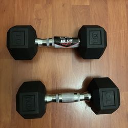 New dumbbells 10” lbs set $30 