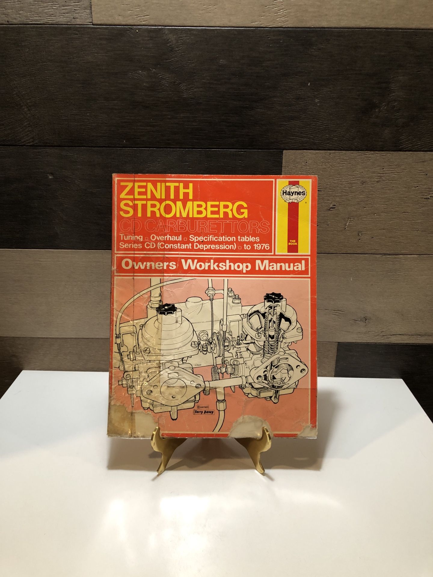 Haynes Zenith Stromberg CD Carburettors Owners Manual To 1976