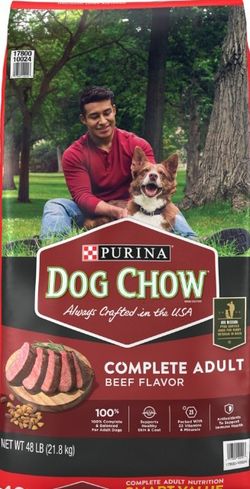 adult dog food 48 lb.