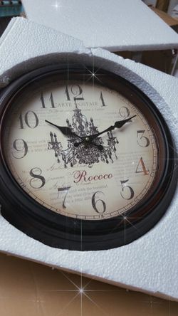 Rococo clock