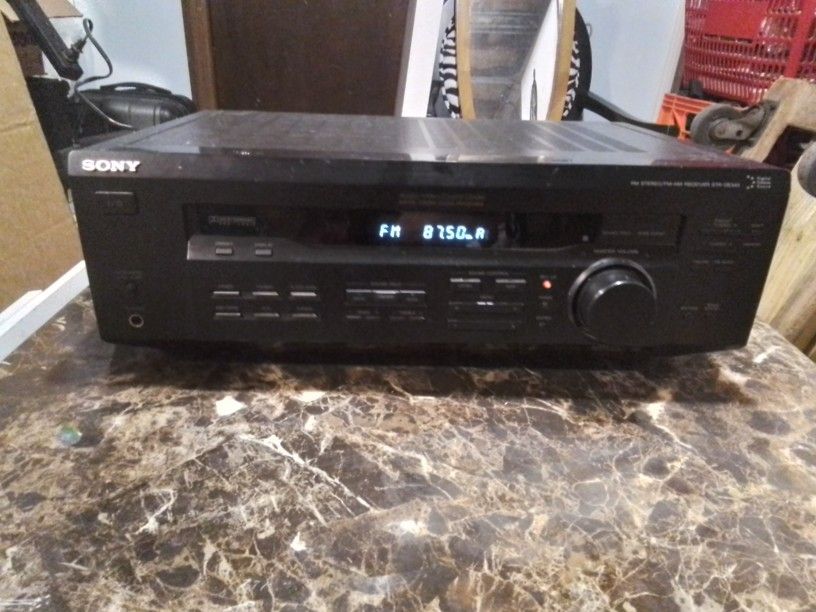 sony str-de345 stereo receiver