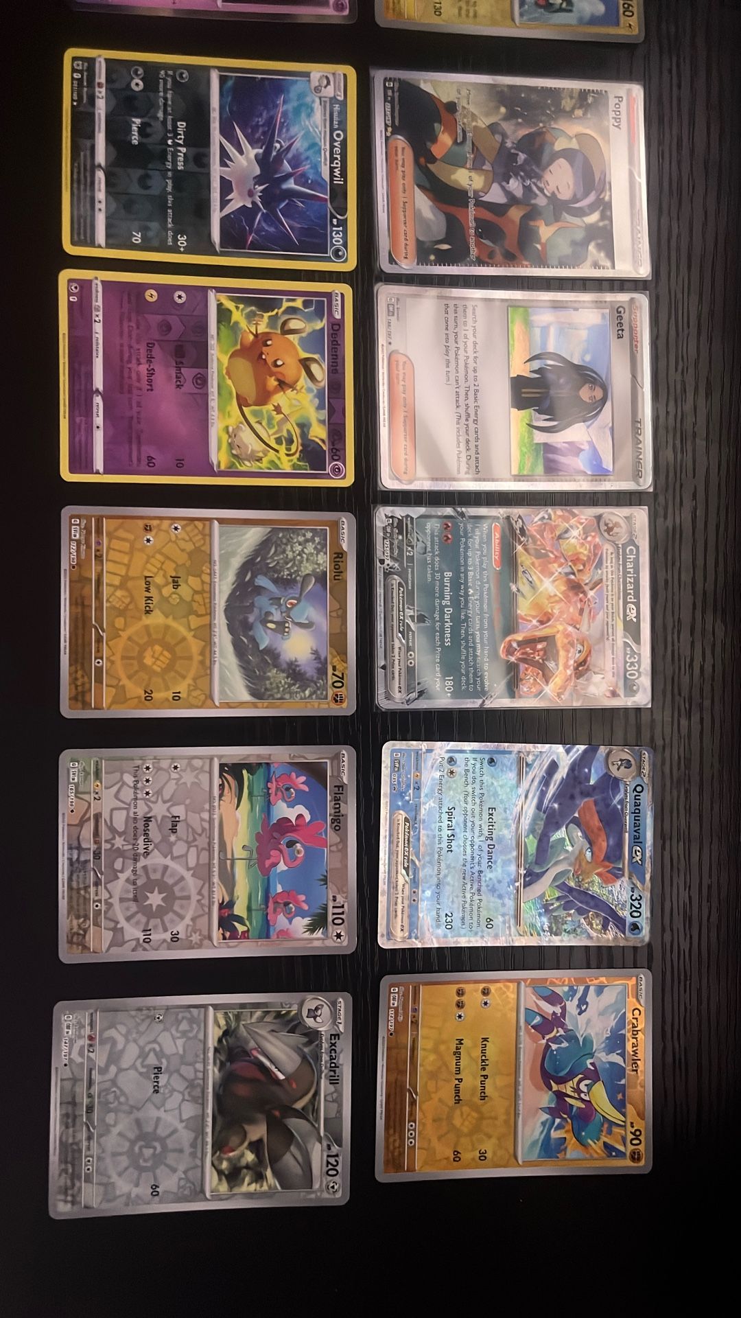 “Obsidian Flames” Pokémon Set (Plus Black Star Promo)