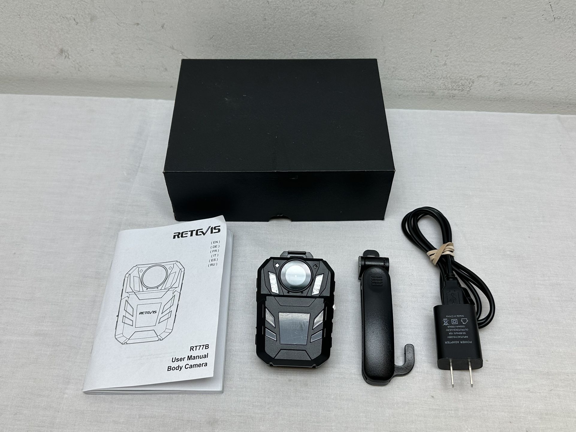 Retevis RT77B 4K Body Camera