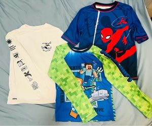 Boys Swim Shirts (Size 8-10)