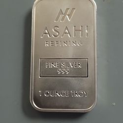 Asahi 1oz .999 Silver Bar