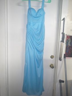 Baby Blue Formal Gown