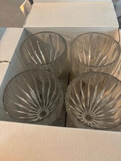 Mikasa European full lead crystal · 7 oz capacity · 4 in the box never been used $80