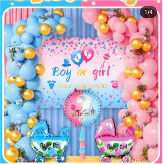 Gender Reveal Party Supplies