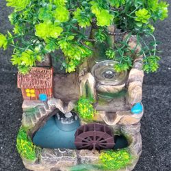 Min Water Fontaine With Led And Foog
