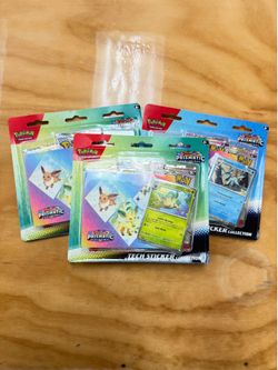 Pokemon Scarlet & Violet: Prismatic Evolutions Tech Sticker Collection (3 Available)