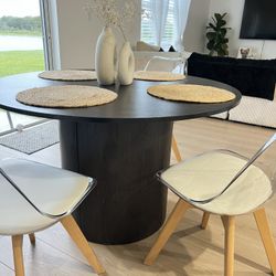 Asharam 47" Round Dining Table