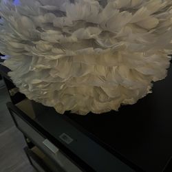 Xtra Large Feather Lamp Shade 