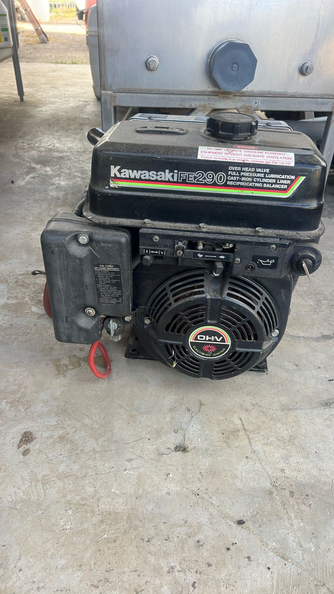 Kawasaki 11hp Fe290 Engine
