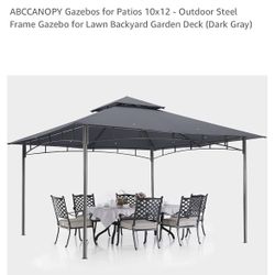 Gazebo 10X12  Shade Garden Patio Tent Lonas 